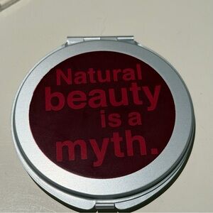 Natural Beauty is a Myth Compact Mirror